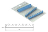 Silicone refill for: Easy-Clip Cassette - Blue & Green Inc.