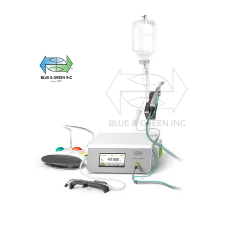 Implantmed SI-1015, Wi-Fi footpedal and LED+ 3.5m motorcable (90000215) - Blue & Green Inc.