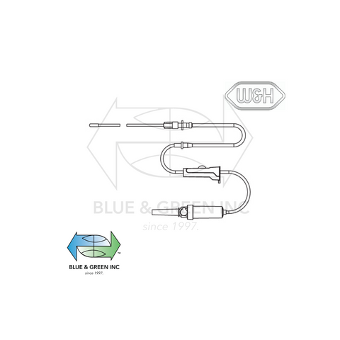 Disposable Irrigation Tubing, 2.2m (Elcomed SA-200(C)) (box of 6) (04365300) - Blue & Green Inc.