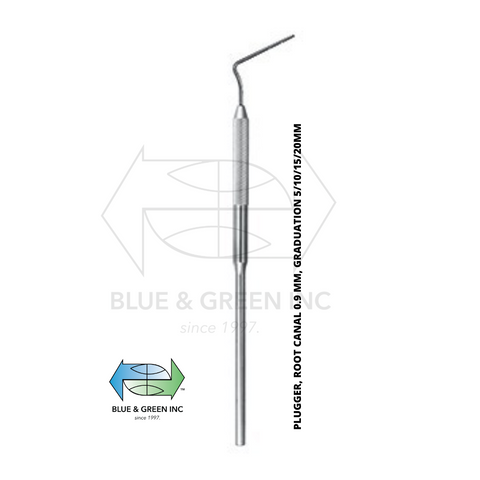 Root Canal Plugger 0.9mm (19.512.09) - Blue & Green Inc.