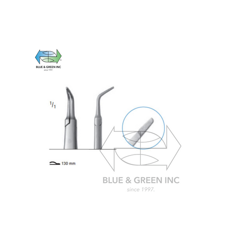 Forceps for bone chips and canal needle (Z200-B130Z) - Blue & Green Inc.