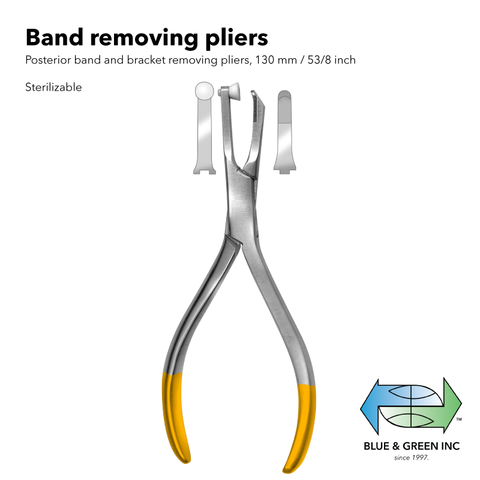 Band removing pliers ( Z 2221-14) Plier - Blue & Green Inc.