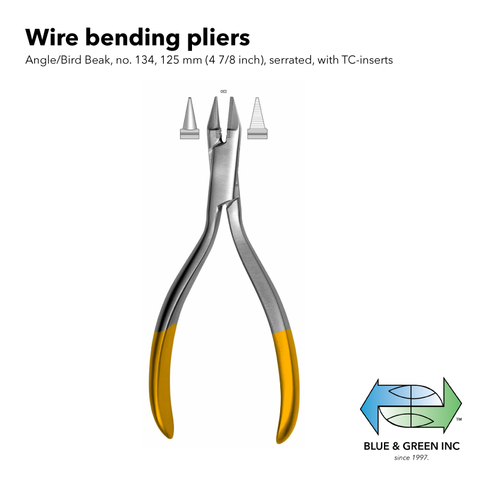 Wire bending pliers (Z 4015-13) Plier - Blue & Green Inc.