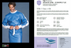Surgical Gown Montreaux (A-High Risk TTR & CR) surgical isolation gown - Blue & Green Inc.